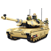 Load image into Gallery viewer, 1326PCS Military WW2 M1A2 Abrams Main Battle Tank Figure Model Toy Building Block Brick Gift Kids DIY Set New Compatible Lego