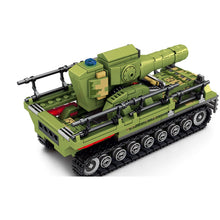 Load image into Gallery viewer, 492PCS Military WW2 Karl Morser Carronade Figure Model Toy Building Block Brick Gift Kids DIY Set New Compatible Lego