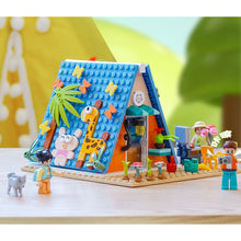 Load image into Gallery viewer, 341PCS MOC City Camping Camper Cabin Figure Model Toy Building Block Brick Gift Kids DIY Compatible Lego