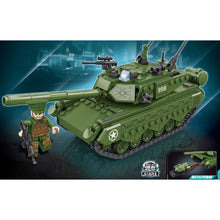 Load image into Gallery viewer, 458PCS Military WW2 Catapult 99B Main Battle Tank Figure Model Toy Building Block Brick Gift Kids DIY Set New Compatible Lego