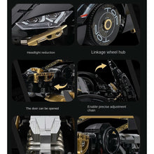 Load image into Gallery viewer, 2519PCS MOC Technic Speed Static Rambo STO Super Racing Sports Car Model Toy Building Block Brick Gift Kids DIY Set New 1:10 Compatible Lego