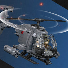 Load image into Gallery viewer, 400PCS MOC Military AH-6i Helicopter Figure Model Toy Building Block Brick Gift Kids DIY Set New 1:33 Compatible Lego