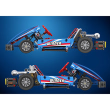 Load image into Gallery viewer, 371PCS MOC Technic Speed Karting K Car Model Toy Building Block Brick Gift Kids DIY Set New 1:8 Compatible Lego