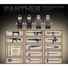 Load image into Gallery viewer, 1180PCS Military WW2 Panther Panzerkampfwagen V Sd.Kfz.171 Medium Tank Figure Model Toy Building Block Brick Gift Kids DIY Compatible Lego