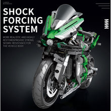 Load image into Gallery viewer, 2088PCS MOC Technic Speed Static H2 SX Se Racing Sports Motorcycle Motor Bike Model Toy Building Block Brick Gift Kids DIY Set New 1:5 Compatible Lego