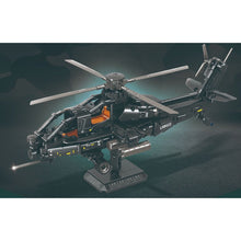 Load image into Gallery viewer, 706PCS Military WW2 Technic Caic Z-10 Fiery Thunderbolt Helicopter Stand Model Toy Building Block Brick Gift Kids DIY Set New Compatible Lego