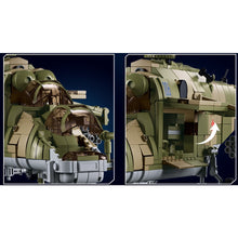 Load image into Gallery viewer, 893PCS Military WW2 Mi-24 Hind Armed Transport Helicopter Figure Model Toy Building Block Brick Gift Kids DIY Set New 1:30 Compatible Lego