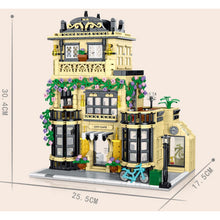 Load image into Gallery viewer, 1443PCS MOC City Street Cafe Coffee Shop Restaurant Model Toy Building Block Brick Gift Kids DIY Light Set New Compatible Lego