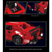 Load image into Gallery viewer, 738PCS MOC Technic Speed Pull Back Hellcat Challenger Muscle Racing Sports Car Model Toy Building Block Brick Gift Kids DIY Compatible Lego