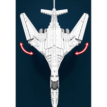 Load image into Gallery viewer, 1598PCS MOC Military Tu-160 Blackjack Strategic Bomber Model Toy Building Block Brick Gift Kids DIY Set New Compatible Lego