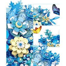 Load image into Gallery viewer, 917PCS MOC Flower Floral Wall Decoration Model Toy Building Block Brick Gift Kids DIY Display Set New Compatible Lego