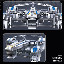 Load image into Gallery viewer, 596PCS MOC Technic Speed Spiegel HP-022 Formula Racing Car Model Toy Building Block Brick Gift Kids DIY Set New Compatible Lego