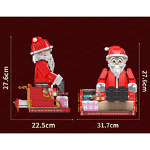 Load image into Gallery viewer, 2087PCS MOC Christmas Santa Claus Figure Model Toy Building Block Brick Gift Kids DIY Set New Compatible Lego