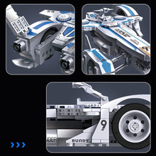 Load image into Gallery viewer, 596PCS MOC Technic Speed Spiegel HP-022 Formula Racing Car Model Toy Building Block Brick Gift Kids DIY Set New Compatible Lego