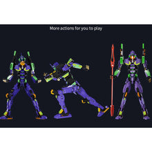 Load image into Gallery viewer, 1889PCS MOC Cartoon Djrambo Man-01 EVA B Warrior Mecha Figure Model Toy Building Block Brick Gift Kids DIY Set New Compatible Lego