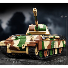 Load image into Gallery viewer, 1962PCS MOC Military Panzer Medium G Type Tank Figure Model Toy Building Block Brick Gift Kids DIY Set New 1:28 Compatible Lego
