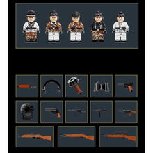 Load image into Gallery viewer, 1736PCS MOC Military Tiger Heavy Tank Figure Model Toy Building Block Brick Gift Kids DIY Set New 1:24 Compatible Lego