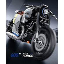 Load image into Gallery viewer, 508PCS MOC Technic Speed R18 Motorrad Motorcycle Motor Bike Model Toy Building Block Brick Gift Kids DIY Set New 1:8 Compatible Lego