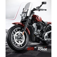 Load image into Gallery viewer, 542PCS MOC Technic Speed Softail Slim Commander Motorcycle Motor Bike Model Toy Building Block Brick Gift Kids DIY Set New 1:8 Compatible Lego