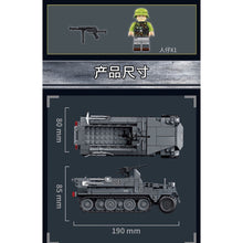 Load image into Gallery viewer, 436PCS MOC Military Stuka Rocket Launcher Land Figure Model Toy Building Block Brick Gift Kids DIY Set New Compatible Lego