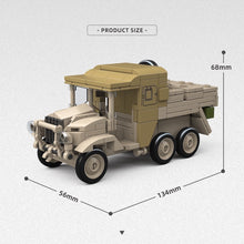 Load image into Gallery viewer, 402PCS MOC Military BOFORS 40MM L/60 Antiaircraft MORRIS CDSW 6X4 Artillery Tractor Model Toy Building Block Brick Gift Kids DIY Set New 1:35 Compatible Lego