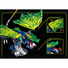 Load image into Gallery viewer, 447PCS MOC Lloyd's Legendary Flying Dragon Model Toy Building Block Brick Gift Kids DIY Set New Compatible Lego