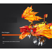 Load image into Gallery viewer, 409PCS MOC Lloyd's Legendary Fire Dragon Model Toy Building Block Brick Gift Kids DIY Set New Compatible Lego