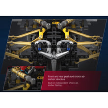 Load image into Gallery viewer, 3865PCS MOC Static Technic Speed Large Apollo IE V12 Racing Sports Car Model Toy Building Block Brick Gift Kids DIY Set New 1:8 Compatible Lego