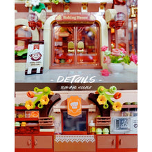 Load image into Gallery viewer, 1547PCS MOC City Street Teddy Bear Bakery Baking House Figure Model Toy Building Block Brick Gift Kids DIY Set New Cute Compatible Lego
