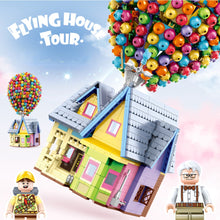 Load image into Gallery viewer, 2008PCS MOC Cartoon Flying Balloon House Tour Figure Model Toy Building Block Brick Gift Kids DIY Set New Compatible Lego