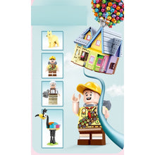 Load image into Gallery viewer, 2008PCS MOC Cartoon Flying Balloon House Tour Figure Model Toy Building Block Brick Gift Kids DIY Set New Compatible Lego