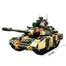Load image into Gallery viewer, 758PCS MOC Military T90MS MBT Main Battle Tank Figure Scene Model Toy Building Block Brick Gift Kids DIY Set New 1:35