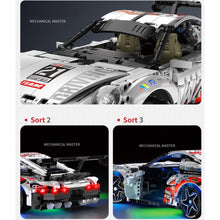Load image into Gallery viewer, 1861PCS MOC Technic Speed Static 2in1 911 Racing Sports Car Star Aircraft Model Toy Building Block Brick Gift Kids DIY Set New 1:10 Compatible Lego