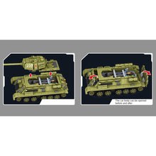 Load image into Gallery viewer, 1726PCS MOC Military T-34 Medium Tank Figure Model Toy Building Block Brick Gift Kids DIY Set New