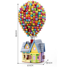 Load image into Gallery viewer, 2008PCS MOC Cartoon Flying Balloon House Tour Figure Model Toy Building Block Brick Gift Kids DIY Set New Compatible Lego