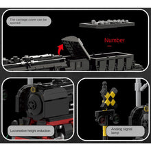 Load image into Gallery viewer, 1177PCS MOC BR01 Lokomotive Steam Classic Vintage Train Scene Model Toy Building Block Brick Gift Kids DIY Set New Compatible Lego
