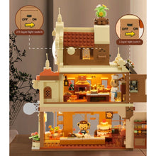 Load image into Gallery viewer, 1547PCS MOC City Street Teddy Bear Bakery Baking House Figure Model Toy Building Block Brick Gift Kids DIY Set New Cute Compatible Lego