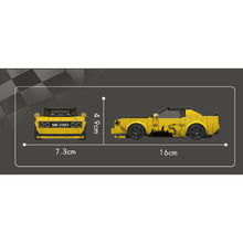 Load image into Gallery viewer, 368PCS MOC Technic Speed Yellow Challenger SRT Muscle Racing Sports Car Model Toy Building Block Brick Gift Kids DIY Set New Display Box Compatible Lego