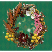 Load image into Gallery viewer, 1038PCS MOC Merry Christmas Dried Flower Wreath Model Toy Building Block Brick Gift Kids DIY Set New Display Compatible Lego