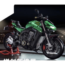 Load image into Gallery viewer, 2221PCS MOC Static Technic Speed Large Z1000 Racing Sports Motorcycle Motor Bike Model Toy Building Block Brick Gift Kids DIY Set New 1:5 Compatible Lego