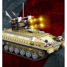 Load image into Gallery viewer, 578PCS MOC Military PGZ-04A 25mm Self-propelled Anti Aircraft Radar Figure Model Toy Building Block Brick Gift Kids DIY Set New Compatible Lego