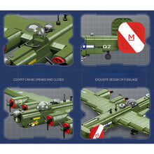 Load image into Gallery viewer, 788PCS MOC Military Long Range Bomber Air Fighter Aircraft Model Toy Building Block Brick Gift Kids DIY Set New Compatible Lego