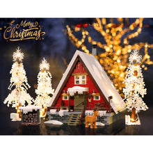 Load image into Gallery viewer, 2355PCS MOC Merry Christmas Santa Gingerbread House Light Model Toy Building Block Brick Gift Kids DIY Set New Compatible Lego