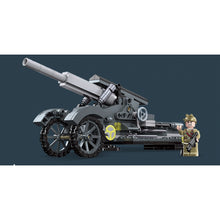 Load image into Gallery viewer, 299PCS MOC Military Long Range Heavy Howitzer Figure Model Toy Building Block Brick Gift Kids DIY Set New Compatible Lego