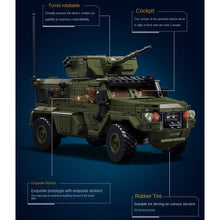 Load image into Gallery viewer, 519PCS MOC Military Typhoon VDVS Armored Vehicle Figure Model Toy Building Block Brick Gift Kids DIY Set New 1:35