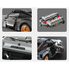 Load image into Gallery viewer, 2076PCS MOC Technic Speed Static Silver GT Super Racing Sports Car Model Toy Building Block Brick Gift Kids DIY Set New 1:10 Compatible Lego