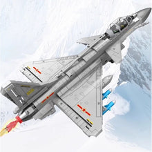 Load image into Gallery viewer, 757PCS MOC Military J10B Vigorous Dragon Air Fighter Airplane Aircraft Figure Model Toy Building Block Brick Gift Kids DIY Set New