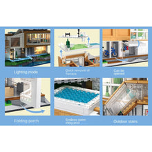 Load image into Gallery viewer, 2228PCS MOC City Street Seaside Villa House Figure Model Toy Building Block Brick Gift Kids DIY Set New Light Compatible Lego