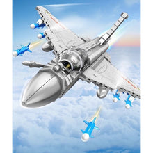 Load image into Gallery viewer, 757PCS MOC Military J10B Vigorous Dragon Air Fighter Airplane Aircraft Figure Model Toy Building Block Brick Gift Kids DIY Set New