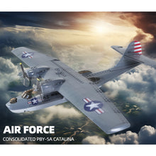 Load image into Gallery viewer, 364PCS MOC Military Consolidated PBY-5A Catalina Aircraft Airplane Model Toy Building Block Brick Gift Kids DIY Set New Compatible Lego